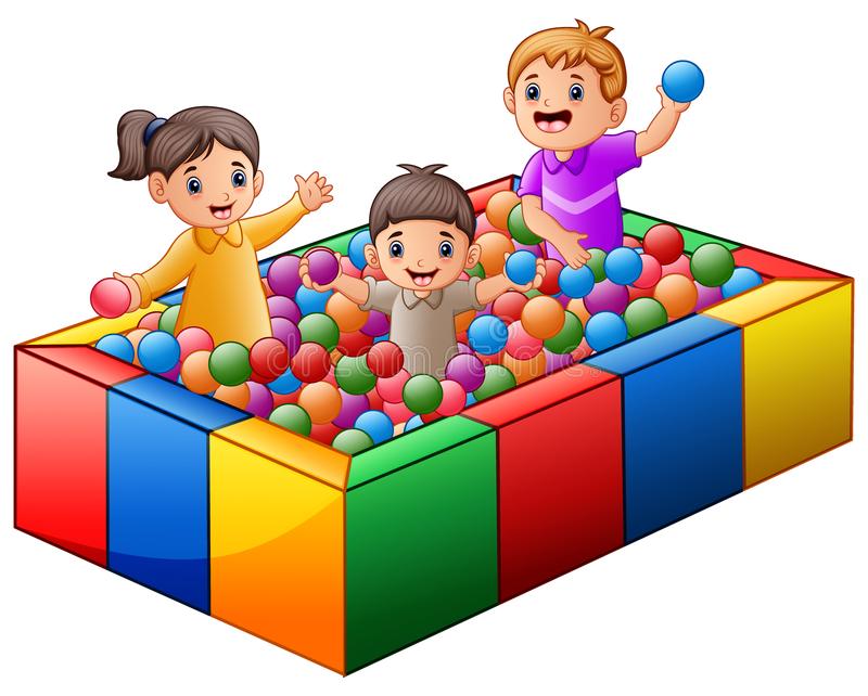 ball pit kids