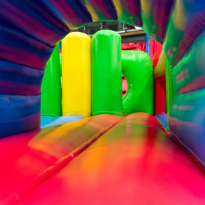 inside of bounce house