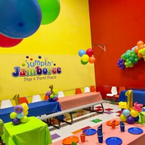 A birthday party at Jumpin' Jamboree