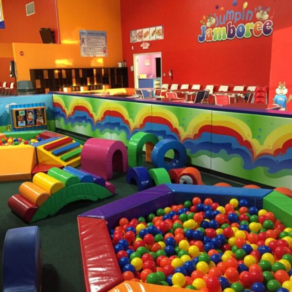 bounce house ball pit