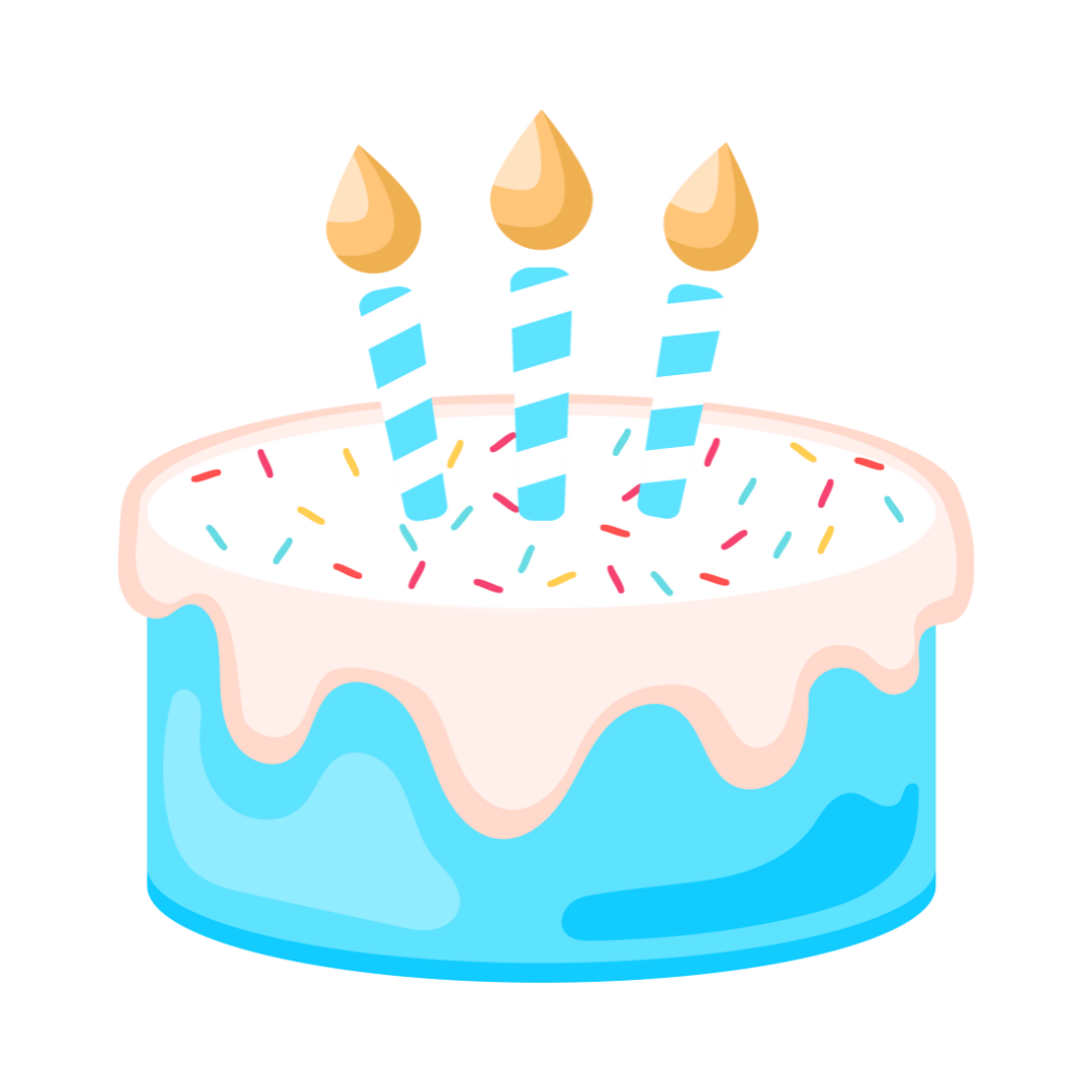 icon of birthday cake