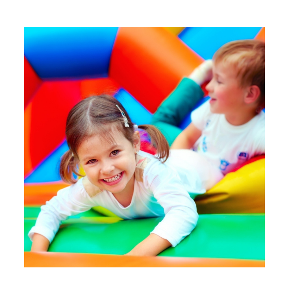 kids playing on playground